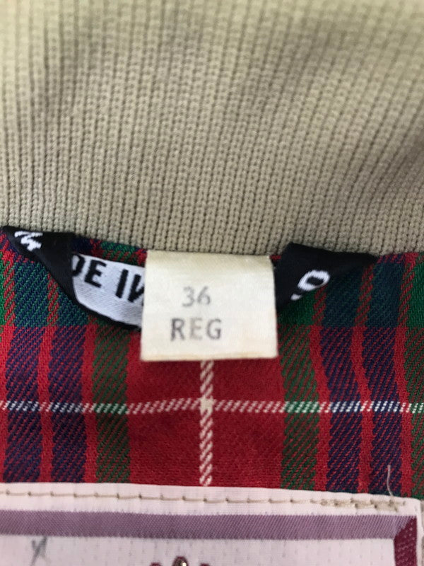 【現状渡し品】【メンズ】 BARACUTA バラクータ SWINGTOP スイングトップ ライトアウター 146-261011-na-17-tagh サイズ：36 カラー：ベージュ 万代Net店