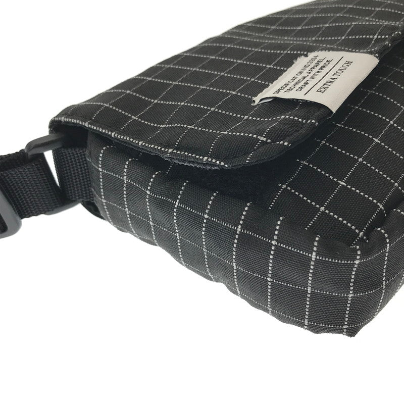 【中古品】【メンズ】 NEIGHBORHOOD ネイバーフッド REFLECTIVE MINI SHOULDER BAG リフレクティブ ミニ ショルダーバッグ カバン 188-261017-na-03-tagh カラー：ブラック 万代Net店