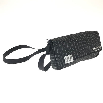 【中古品】【メンズ】 NEIGHBORHOOD ネイバーフッド REFLECTIVE MINI SHOULDER BAG リフレクティブ ミニ ショルダーバッグ カバン 188-261017-na-03-tagh カラー：ブラック 万代Net店