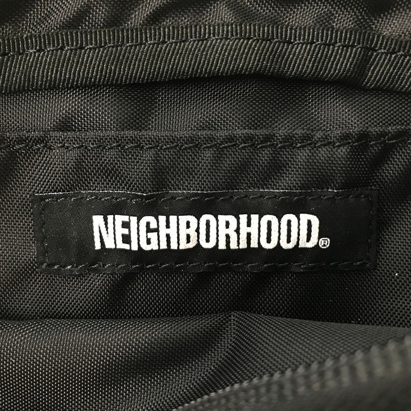 【中古品】【メンズ】 NEIGHBORHOOD ネイバーフッド REFLECTIVE MINI SHOULDER BAG リフレクティブ ミニ ショルダーバッグ カバン 188-261017-na-03-tagh カラー：ブラック 万代Net店