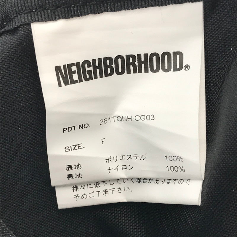 【中古品】【メンズ】 NEIGHBORHOOD ネイバーフッド REFLECTIVE MINI SHOULDER BAG リフレクティブ ミニ ショルダーバッグ カバン 188-261017-na-03-tagh カラー：ブラック 万代Net店