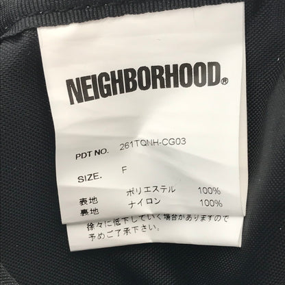 【中古品】【メンズ】 NEIGHBORHOOD ネイバーフッド REFLECTIVE MINI SHOULDER BAG リフレクティブ ミニ ショルダーバッグ カバン 188-261017-na-03-tagh カラー：ブラック 万代Net店