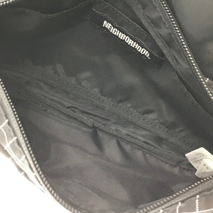 【中古品】【メンズ】 NEIGHBORHOOD ネイバーフッド REFLECTIVE MINI SHOULDER BAG リフレクティブ ミニ ショルダーバッグ カバン 188-261017-na-03-tagh カラー：ブラック 万代Net店
