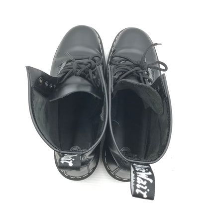 【中古品】【メンズ】 DR.MARTENS 1460 8 HOOL BOOTS 8ホール ブーツ 靴 162-261018-na-17-tagh サイズ：US M 12 UK 11 カラー：BLACK 万代Net店