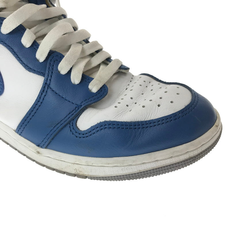 【現状渡し品】【メンズ】 NIKE ナイキ AIR JORDAN 1 HIGH OG DZ5485-410 エア ジョーダン 1 レトロ ハイ スニーカー 靴 160-261013-na-08-tagh サイズ：27.5cm US 9.5 カラー：TRUE BLUE/WHITE-CEMENT GREY 万代Net店