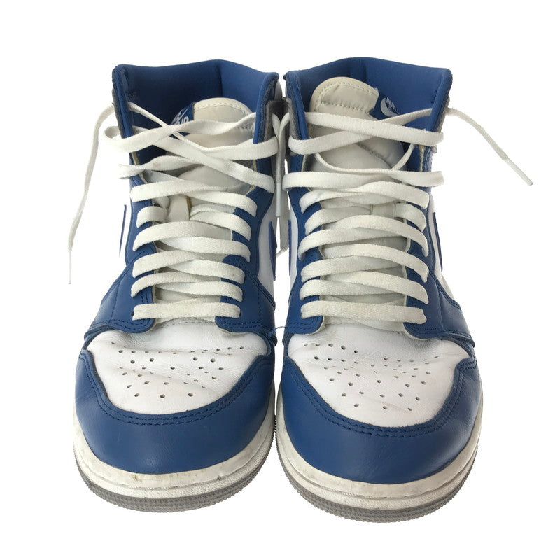 【現状渡し品】【メンズ】 NIKE ナイキ AIR JORDAN 1 HIGH OG DZ5485-410 エア ジョーダン 1 レトロ ハイ スニーカー 靴 160-261013-na-08-tagh サイズ：27.5cm US 9.5 カラー：TRUE BLUE/WHITE-CEMENT GREY 万代Net店