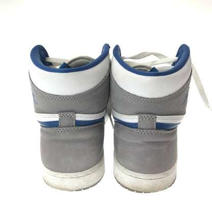 【現状渡し品】【メンズ】 NIKE ナイキ AIR JORDAN 1 HIGH OG DZ5485-410 エア ジョーダン 1 レトロ ハイ スニーカー 靴 160-261013-na-08-tagh サイズ：27.5cm US 9.5 カラー：TRUE BLUE/WHITE-CEMENT GREY 万代Net店