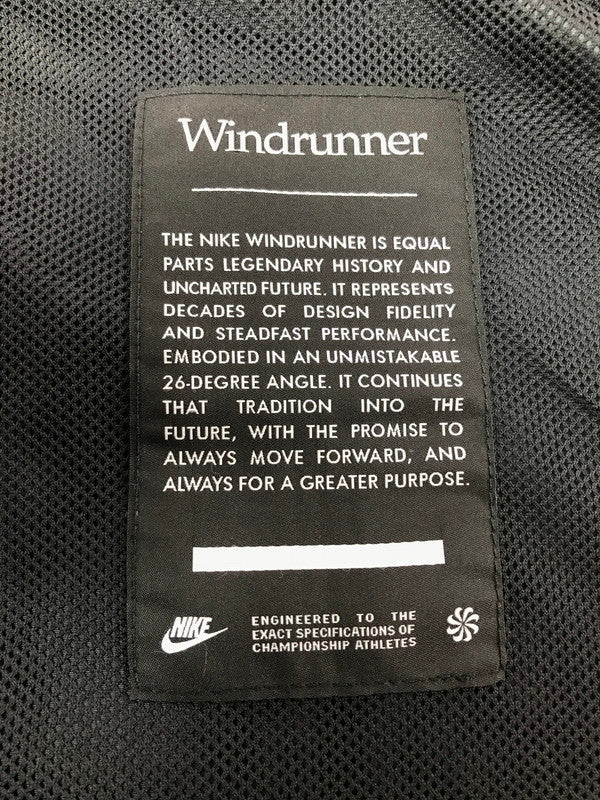 【中古品】【メンズ】 NIKE ナイキ HV8370-010 WINDRUNNER LINED JACKET ウィンドランナー ジャケット ライトアウター 148-261012-na-03-tagh サイズ：XL カラー：ブラック 万代Net店