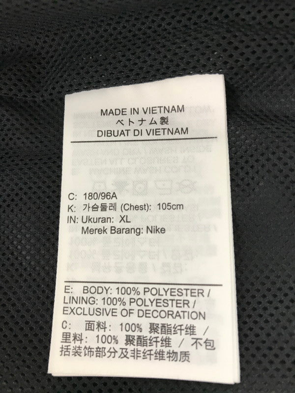 【中古品】【メンズ】 NIKE ナイキ HV8370-010 WINDRUNNER LINED JACKET ウィンドランナー ジャケット ライトアウター 148-261012-na-03-tagh サイズ：XL カラー：ブラック 万代Net店