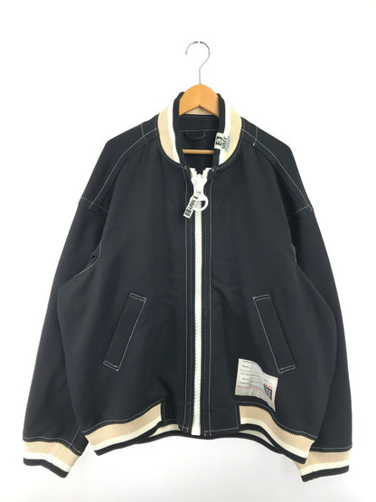 【中古品】【メンズ】 MAISON MIHARA YASUHIRO メゾン ミハラヤスヒロ BIG ZIP TRACK JACKET A12BL062 ビッグ ジップ トラックジャケット ライトアウター 140-261011-na-33-tagh サイズ：46 カラー：ブラック 万代Net店