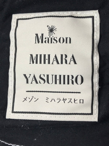 【中古品】【メンズ】 MAISON MIHARA YASUHIRO メゾン ミハラヤスヒロ BIG ZIP TRACK JACKET A12BL062 ビッグ ジップ トラックジャケット ライトアウター 140-261011-na-33-tagh サイズ：46 カラー：ブラック 万代Net店