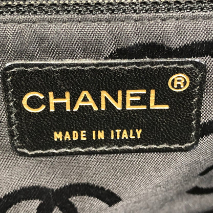 【現状渡し品】【レディース】 CHANEL シャネル CHOCOLATE BAR PATENT CHAIN TOTE BAG BLACK チョコレートバー パテント チェーン トートバッグ カバン 180-261028-rt-10-tagh カラー：ブラック 万代Net店