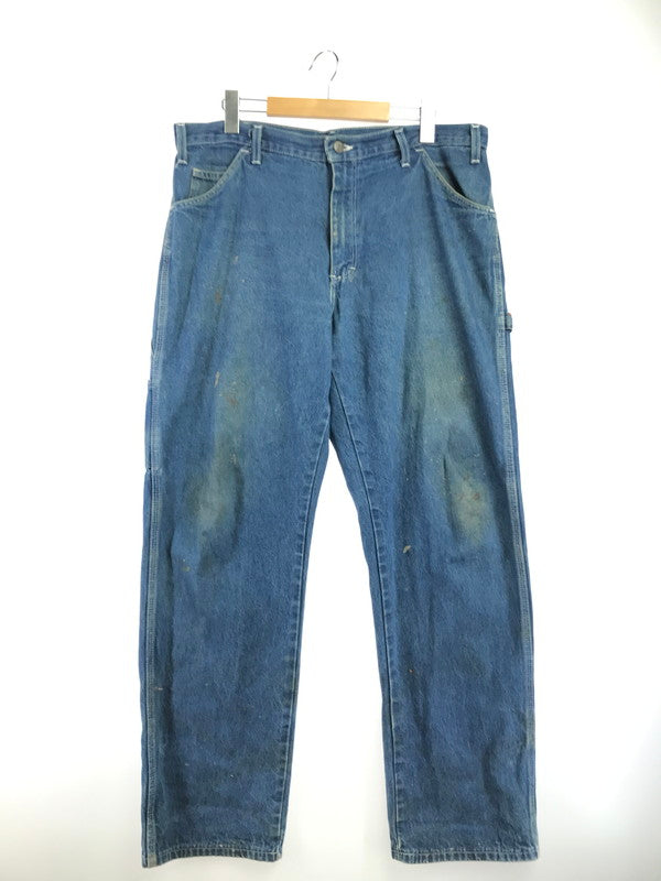 【中古品】【メンズ】 DICKIES ディッキーズ DENIM PAINTER PANTS デニム ペインターパンツ ボトムス 157-261012-na-08-tagh サイズ：表記サイズ消え 下記参照 カラー：インディゴ 万代Net店
