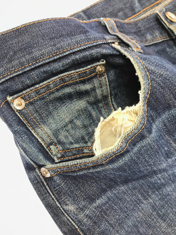 【中古品】【メンズ】 DICKIES ディッキーズ DENIM PAINTER PANTS デニム ペインターパンツ ボトムス 157-261012-na-08-tagh サイズ：表記サイズ消え 下記参照 カラー：インディゴ 万代Net店