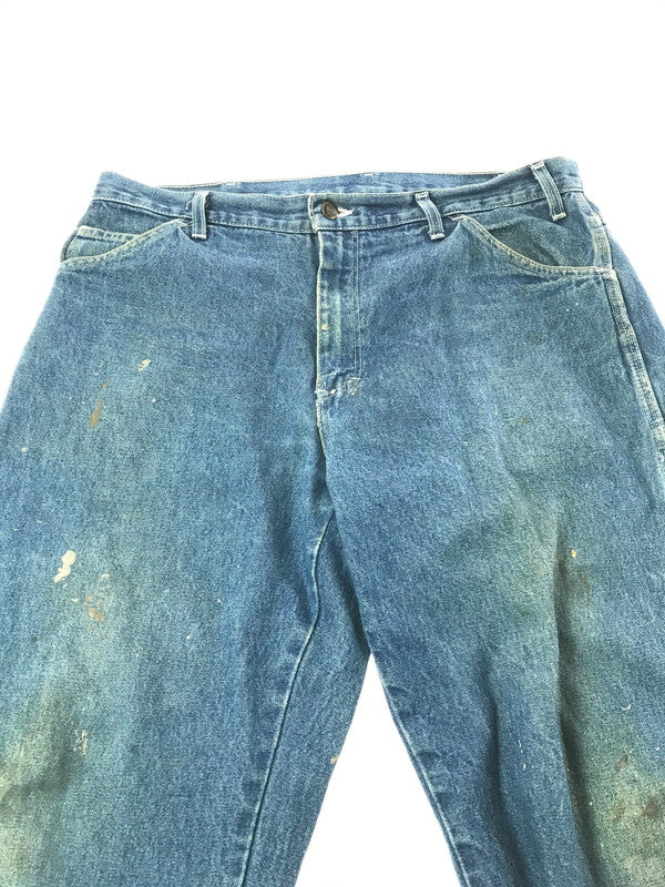 【中古品】【メンズ】 DICKIES ディッキーズ DENIM PAINTER PANTS デニム ペインターパンツ ボトムス 157-261012-na-08-tagh サイズ：表記サイズ消え 下記参照 カラー：インディゴ 万代Net店