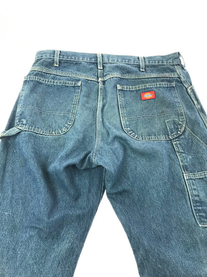 【中古品】【メンズ】 DICKIES ディッキーズ DENIM PAINTER PANTS デニム ペインターパンツ ボトムス 157-261012-na-08-tagh サイズ：表記サイズ消え 下記参照 カラー：インディゴ 万代Net店
