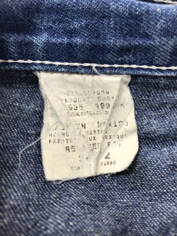 【中古品】【メンズ】 DICKIES ディッキーズ DENIM PAINTER PANTS デニム ペインターパンツ ボトムス 157-261012-na-08-tagh サイズ：表記サイズ消え 下記参照 カラー：インディゴ 万代Net店