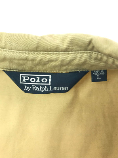 【中古品】【メンズ】 POLO RALPH LAUREN ポロ・ラルフローレン SWING TOP JR-RL-YM-0701 スイングトップ ライトアウター 146-261011-na-34-tagh サイズ：L カラー：ベージュ 万代Net店
