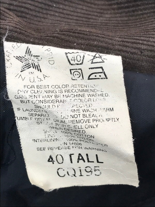 【現状渡し品】【メンズ】 CARHARTT カーハート 90'S DUCK TRADITIONAL COAT CQ195 90年代 トラディショナルコート アウター 146-261011-na-40-tagh サイズ：40 TALL カラー：ブラック 万代Net店