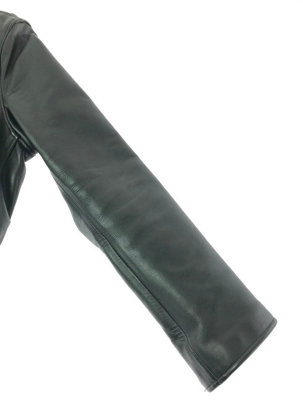 【中古品】【メンズ】 SCHOTT ショット STAND COLLAR SINGLE RIDERS JACKET 6061 シングル ライダースジャケット アウター 145-261011-na-35-tagh サイズ：36 カラー：ブラック 万代Net店