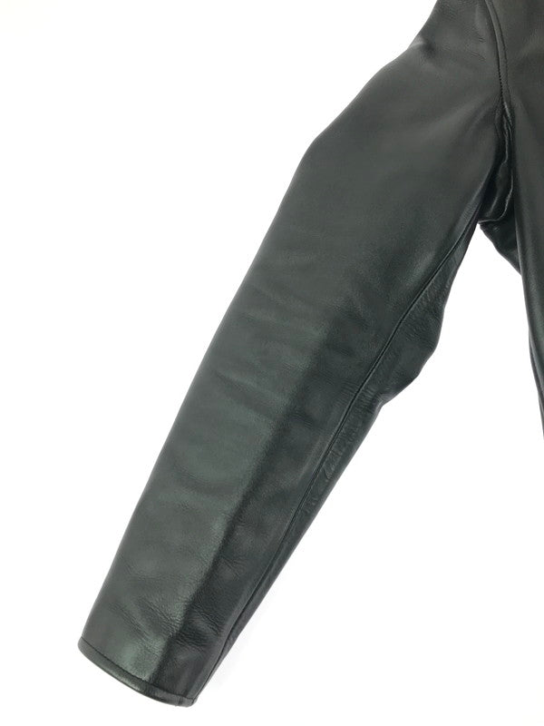 【中古品】【メンズ】 SCHOTT ショット STAND COLLAR SINGLE RIDERS JACKET 6061 シングル ライダースジャケット アウター 145-261011-na-35-tagh サイズ：36 カラー：ブラック 万代Net店