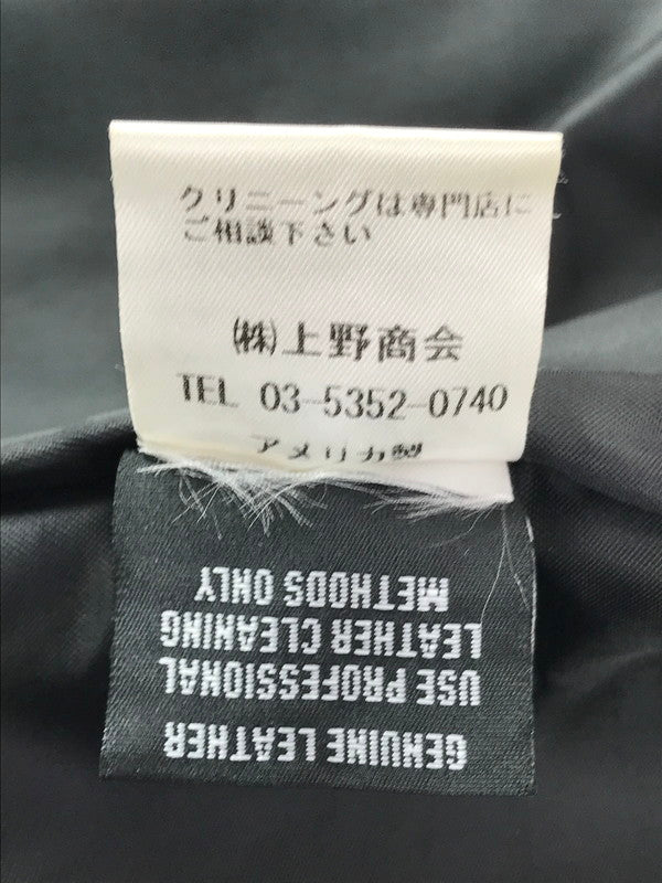 【中古品】【メンズ】 SCHOTT ショット STAND COLLAR SINGLE RIDERS JACKET 6061 シングル ライダースジャケット アウター 145-261011-na-35-tagh サイズ：36 カラー：ブラック 万代Net店