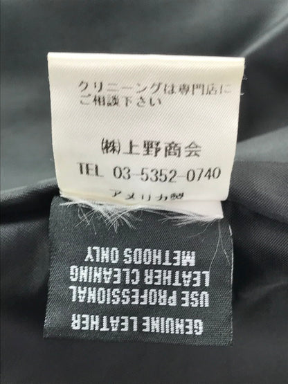 【中古品】【メンズ】 SCHOTT ショット STAND COLLAR SINGLE RIDERS JACKET 6061 シングル ライダースジャケット アウター 145-261011-na-35-tagh サイズ：36 カラー：ブラック 万代Net店