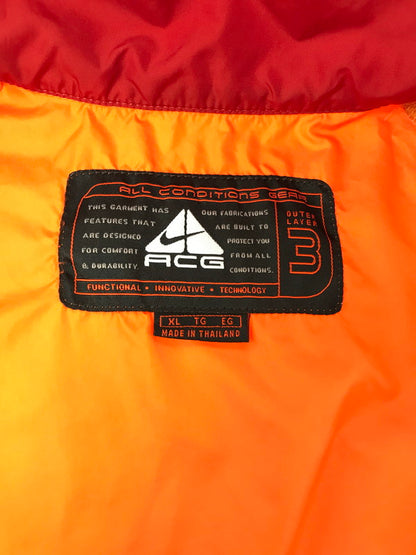 【中古品】【メンズ】 NIKE ACG ナイキ エーシージー 00'S HALF ZIP PULLOVER JACKET F8-NAC 2000年代 ハーフ ジップ プルオーバー ジャケット 146-261017-ty-18-tagh サイズ：XL カラー：オレンジ 万代Net店