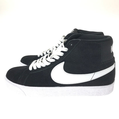 【中古美品】【メンズ】 NIKE SB ナイキエスビー ZOOM BLAZER MID 864349-002 ズーム ブレザー ミッド スニーカー 靴 160-261013-na-02-tagh サイズ：27cm US 9 カラー：BLACK/WHITE 万代Net店