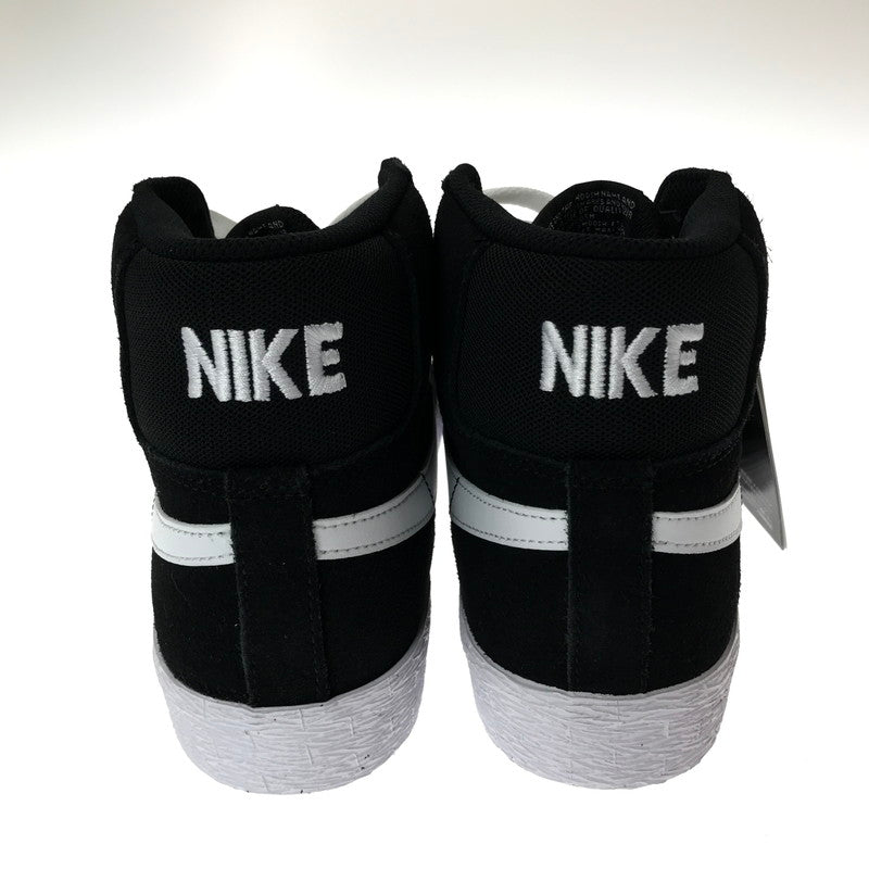 【中古美品】【メンズ】 NIKE SB ナイキエスビー ZOOM BLAZER MID 864349-002 ズーム ブレザー ミッド スニーカー 靴 160-261013-na-02-tagh サイズ：27cm US 9 カラー：BLACK/WHITE 万代Net店