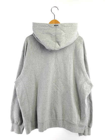 【メンズ】 SUPREME シュプリーム 23SS MOTION LOGO HOODED SWEATSHIRT 23SS モーション ロゴ フーデッド スウェット 149-201023-ty-26-tagh サイズ：L カラー：グレー 万代Net店