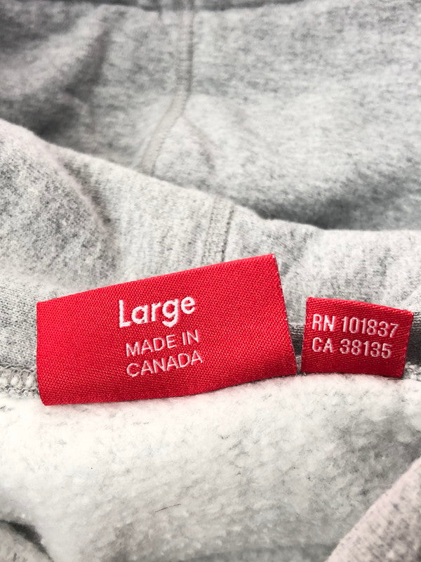 【メンズ】 SUPREME シュプリーム 23SS MOTION LOGO HOODED SWEATSHIRT 23SS モーション ロゴ フーデッド スウェット 149-201023-ty-26-tagh サイズ：L カラー：グレー 万代Net店