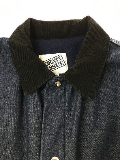 【中古品】【メンズ】 COUNTY ISSUE カウンティ イシュー L.A. COUNTY DENIM COVER ALL エルエー カウンティ デニム カバーオール 146-261017-ty-06-tagh サイズ：M カラー：インディゴ 万代Net店