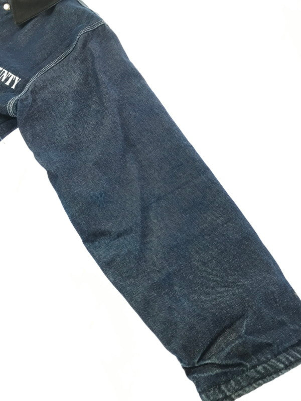 【中古品】【メンズ】 COUNTY ISSUE カウンティ イシュー L.A. COUNTY DENIM COVER ALL エルエー カウンティ デニム カバーオール 146-261017-ty-06-tagh サイズ：M カラー：インディゴ 万代Net店