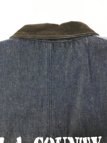 【中古品】【メンズ】 COUNTY ISSUE カウンティ イシュー L.A. COUNTY DENIM COVER ALL エルエー カウンティ デニム カバーオール 146-261017-ty-06-tagh サイズ：M カラー：インディゴ 万代Net店