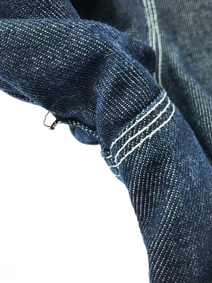 【中古品】【メンズ】 COUNTY ISSUE カウンティ イシュー L.A. COUNTY DENIM COVER ALL エルエー カウンティ デニム カバーオール 146-261017-ty-06-tagh サイズ：M カラー：インディゴ 万代Net店