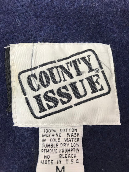 【中古品】【メンズ】 COUNTY ISSUE カウンティ イシュー L.A. COUNTY DENIM COVER ALL エルエー カウンティ デニム カバーオール 146-261017-ty-06-tagh サイズ：M カラー：インディゴ 万代Net店