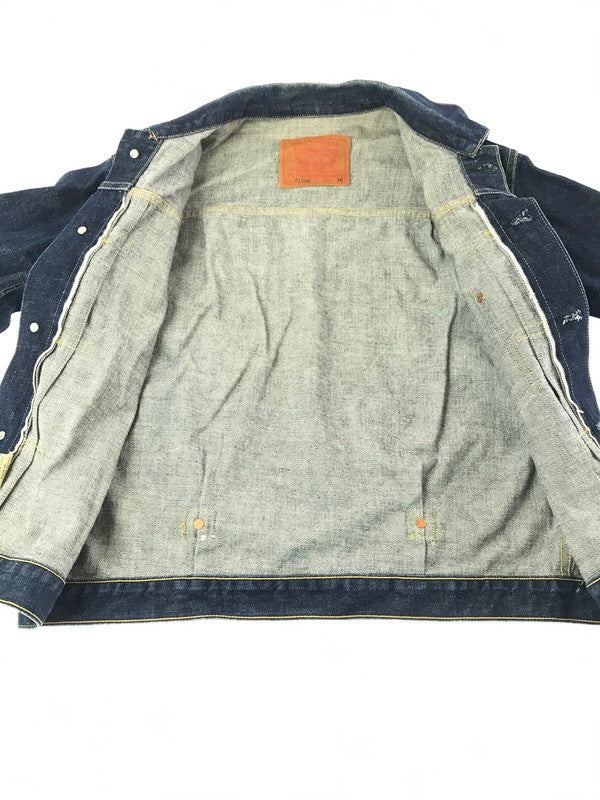 【中古品】【メンズ】 LEVI'S リーバイス 94'S 1ST MODEL BIG E DENIM JACKET 71506 XX 94年代 1ST 復刻 ビッグイー デニム ジャケット 146-261017-ty-01-tagh サイズ：38 カラー：インディゴ 万代Net店