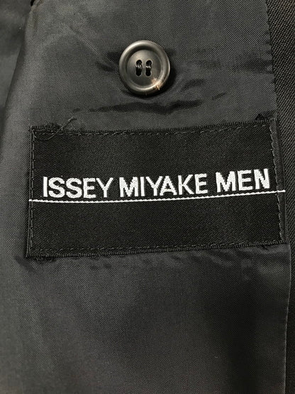 【中古品】【メンズ】 ISSEY MIYAKE MEN イッセイミヤケ メン TAIRORED JACKET ME03FD360 テーラード ジャケット 140-261017-ty-12-tagh サイズ：3 カラー：ブラック 万代Net店