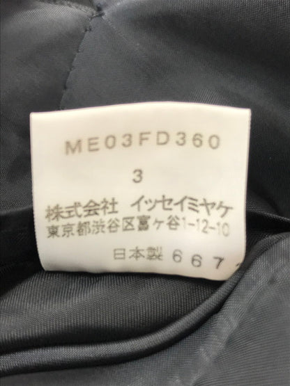 【中古品】【メンズ】 ISSEY MIYAKE MEN イッセイミヤケ メン TAIRORED JACKET ME03FD360 テーラード ジャケット 140-261017-ty-12-tagh サイズ：3 カラー：ブラック 万代Net店