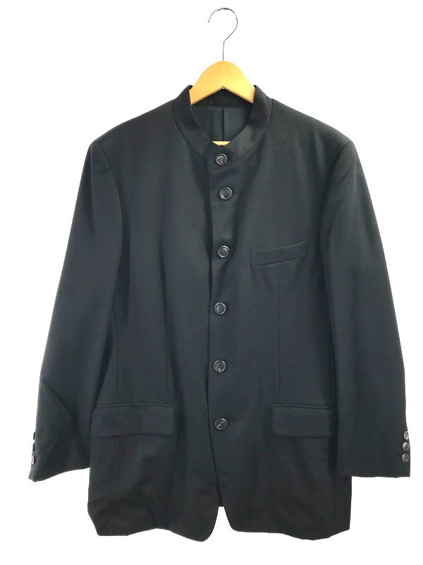 【中古品】【メンズ】 ISSEY MIYAKE MEN イッセイ ミヤケ メン 90'S MAO COLLAR JACKET ME73-FD212 90年代 マオ カラー ジャケット 140-261017-ty-11-tagh サイズ：S カラー：ブラック 万代Net店