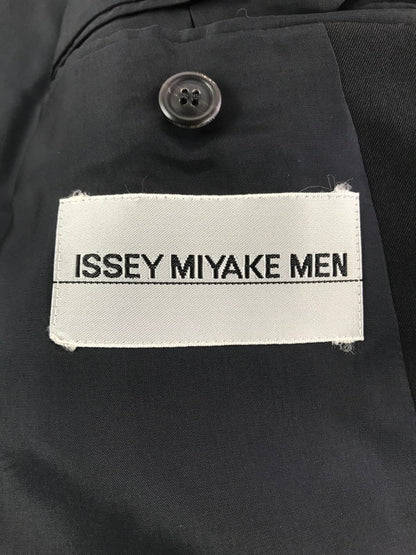 【中古品】【メンズ】 ISSEY MIYAKE MEN イッセイ ミヤケ メン 90'S MAO COLLAR JACKET ME73-FD212 90年代 マオ カラー ジャケット 140-261017-ty-11-tagh サイズ：S カラー：ブラック 万代Net店