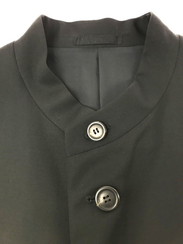 【中古品】【メンズ】 ISSEY MIYAKE MEN イッセイ ミヤケ メン 90'S MAO COLLAR JACKET ME73-FD212 90年代 マオ カラー ジャケット 140-261017-ty-11-tagh サイズ：S カラー：ブラック 万代Net店