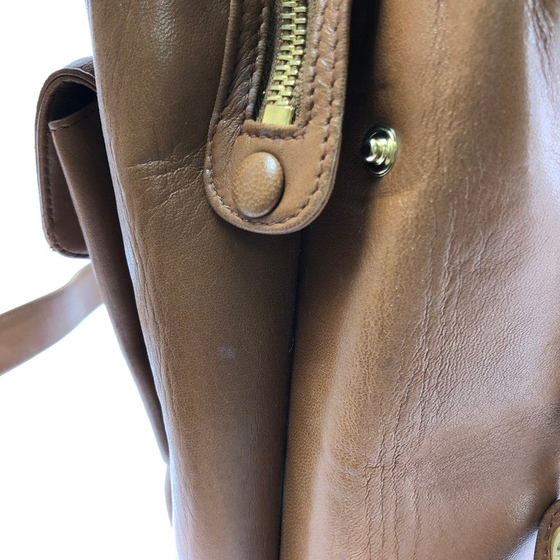 【現状渡し品】【レディース】 CHANEL シャネル TURNLOCK TOTE BAG ターンロック トートバッグ 鞄 ショルダーバッグ 180-261015-ty-01-tagh カラー：ブラウン 万代Net店