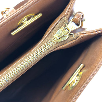 【現状渡し品】【レディース】 CHANEL シャネル TURNLOCK TOTE BAG ターンロック トートバッグ 鞄 ショルダーバッグ 180-261015-ty-01-tagh カラー：ブラウン 万代Net店