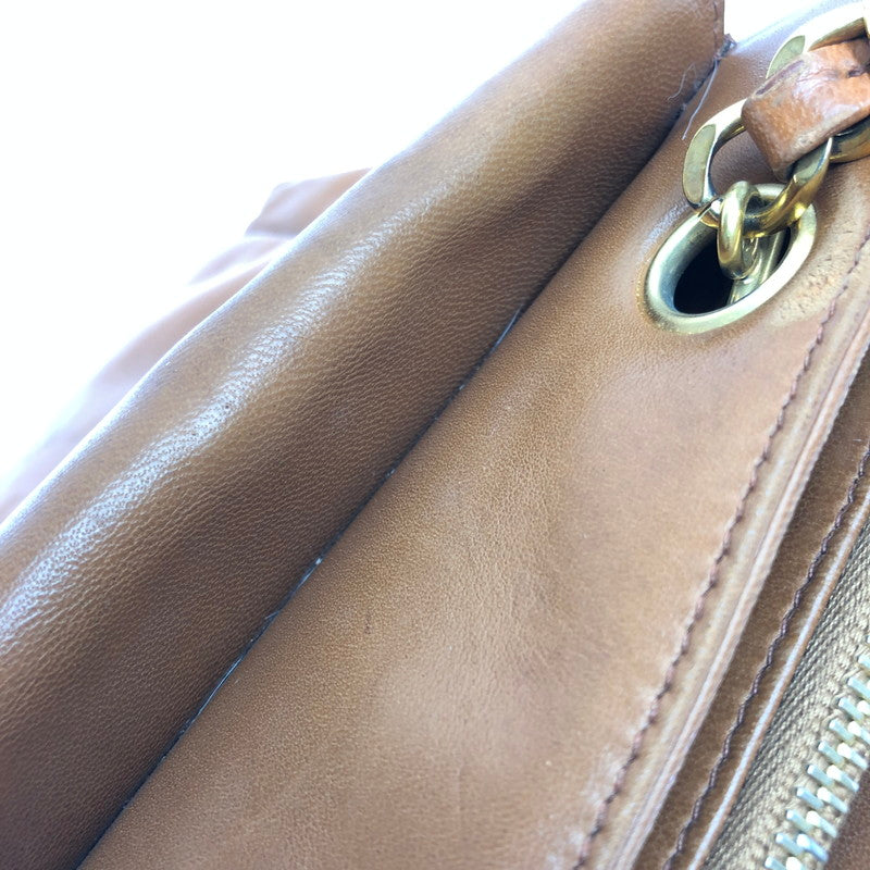 【現状渡し品】【レディース】 CHANEL シャネル TURNLOCK TOTE BAG ターンロック トートバッグ 鞄 ショルダーバッグ 180-261015-ty-01-tagh カラー：ブラウン 万代Net店