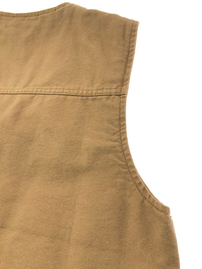 【中古品】【メンズ】 CARHARTT WIP カーハート ワークインプログレス DUCK VEST I031521.HZ.02.03 ダックベスト アウター 142-261020-na-13-tagh サイズ：S カラー：ブラウン 万代Net店