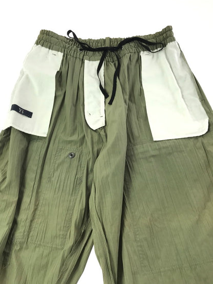 【現状渡し品】【メンズ】 Y'S ワイズ WRINKLE TEXTURE TACTICAL PANTS YG-P43-631 カーゴパンツ ボトムス 151-261020-na-26-tagh サイズ：3 カラー：カーキ 万代Net店
