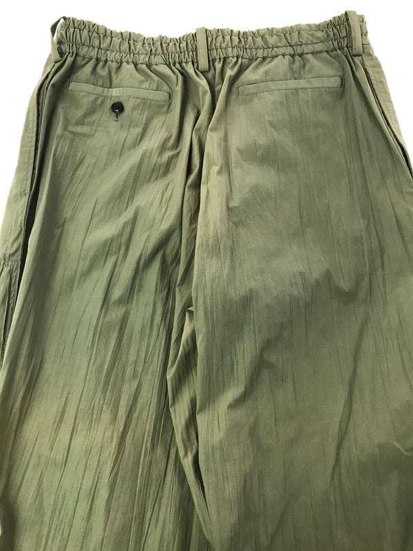 【現状渡し品】【メンズ】 Y'S ワイズ WRINKLE TEXTURE TACTICAL PANTS YG-P43-631 カーゴパンツ ボトムス 151-261020-na-26-tagh サイズ：3 カラー：カーキ 万代Net店