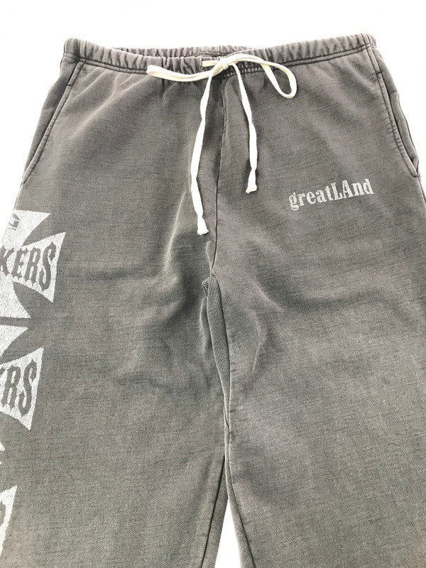 【中古品】【メンズ】 GREATLAND ORIGINAL グレートランド オリジナル CLUNKERS SWEAT PANT クランカーズ スウェットパンツ 157-261020-na-27-tagh サイズ：サイズ表記なし 下記参照 カラー：チャコール系 万代Net店